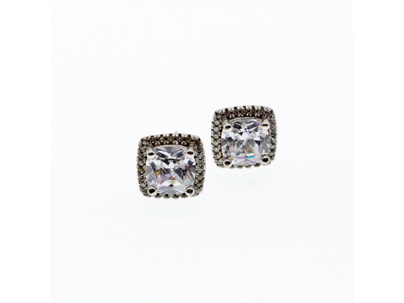 

Серебряные серьги с фианитами Королева Натуральный Sky Jewelry 002827