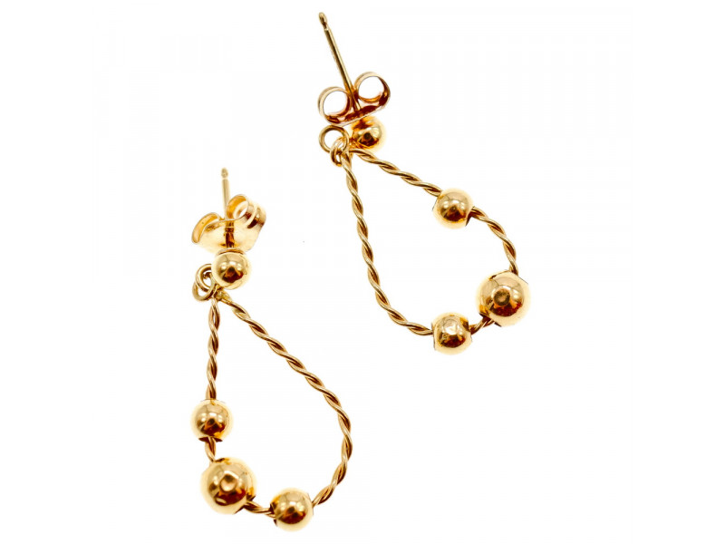 

Золотые серьги Совершенство Sky Jewelry 002805