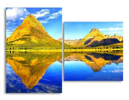 

Модульная картина LaPrint Озеро в горах 130х94 см