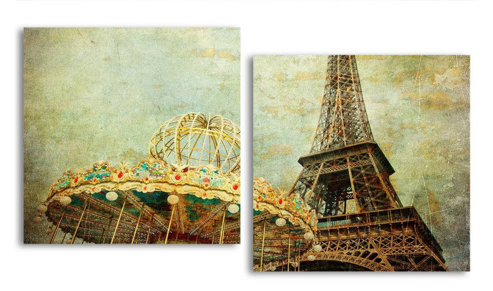 

Модульная картина LaPrint Эйфелева башня 130х70 см