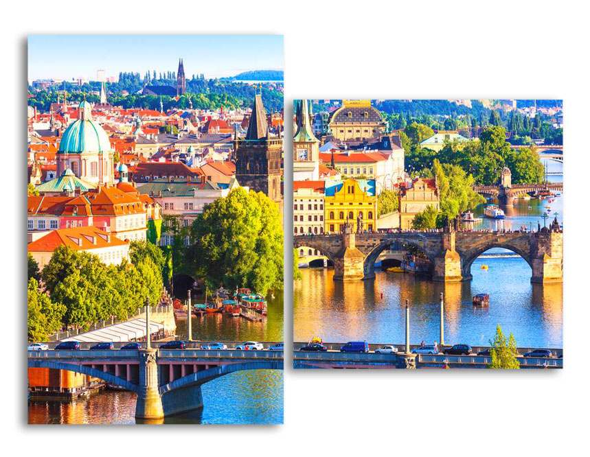 

Модульная картина LaPrint Мосты 130х94 см