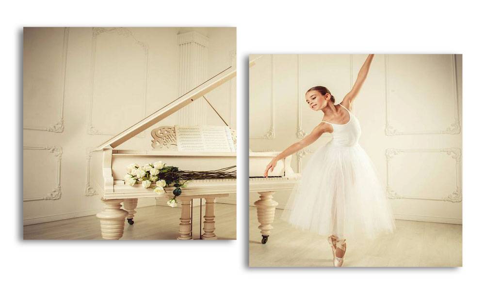 

Модульная картина LaPrint Балет 100х54 см