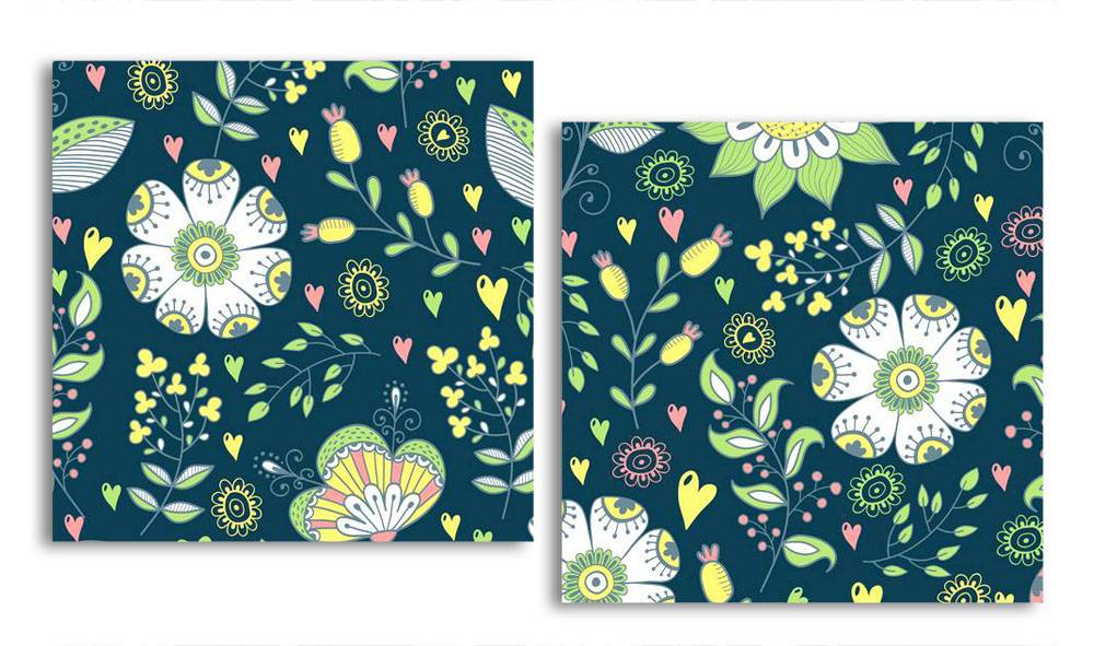 

Модульная картина LaPrint Цветы 100х54 см