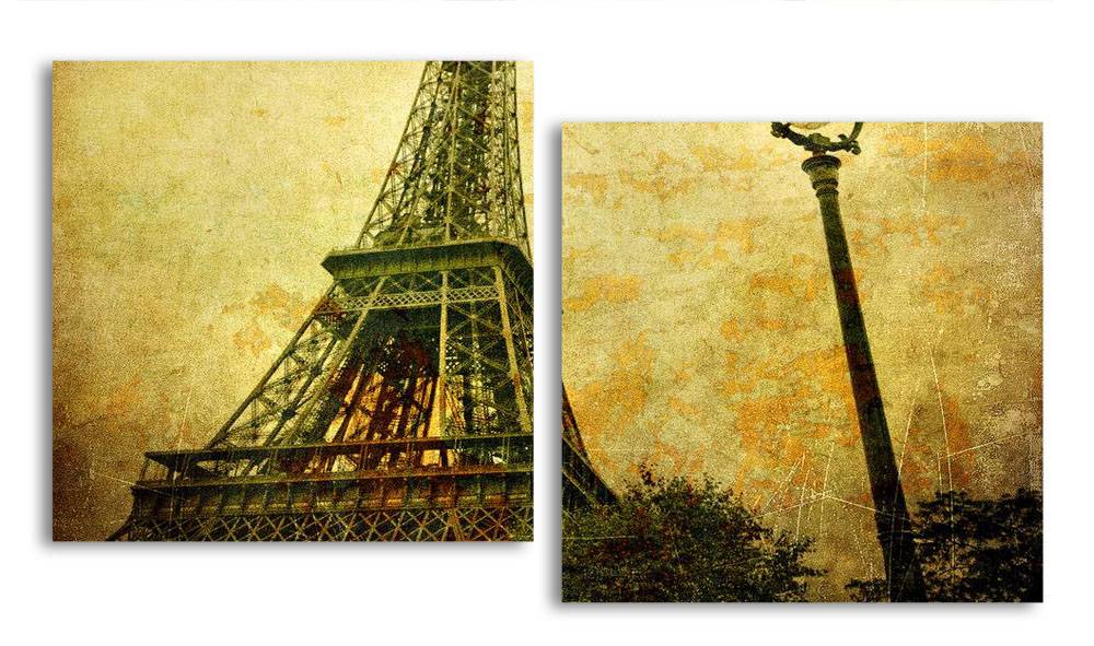 

Модульная картина LaPrint Париж 100х54 см