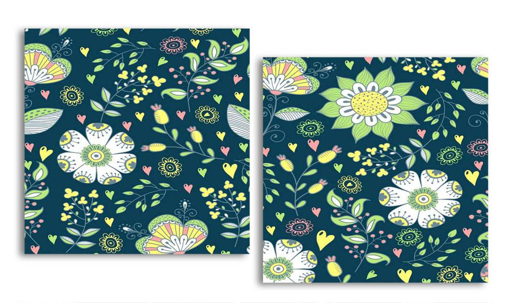 

Модульная картина LaPrint Цветы 100х54 см