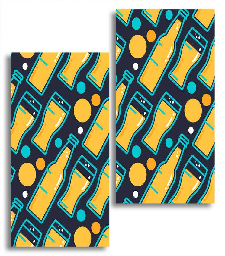 

Модульная картина LaPrint Напитки 100х116 см