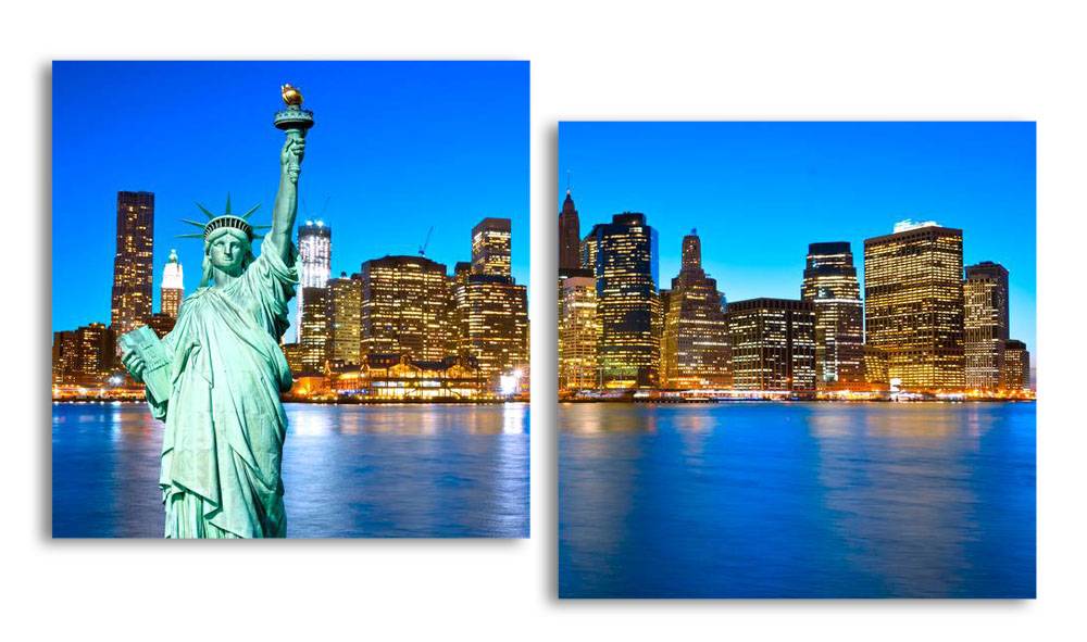 

Модульная картина LaPrint Статуя свободы 130х70 см