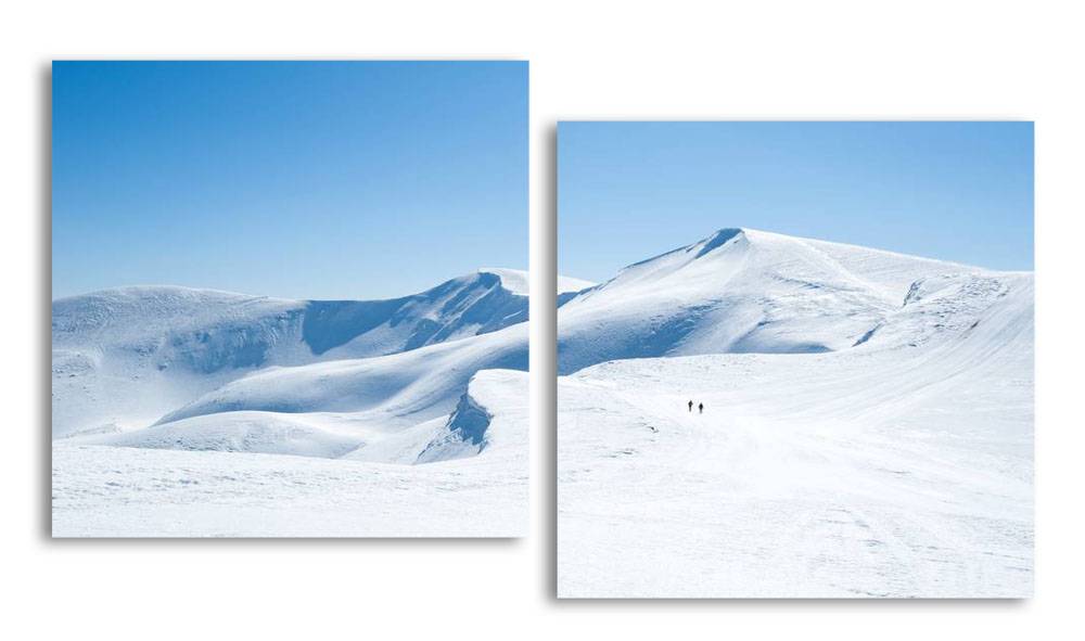 

Модульная картина LaPrint Снежный драгобрат 130х70 см