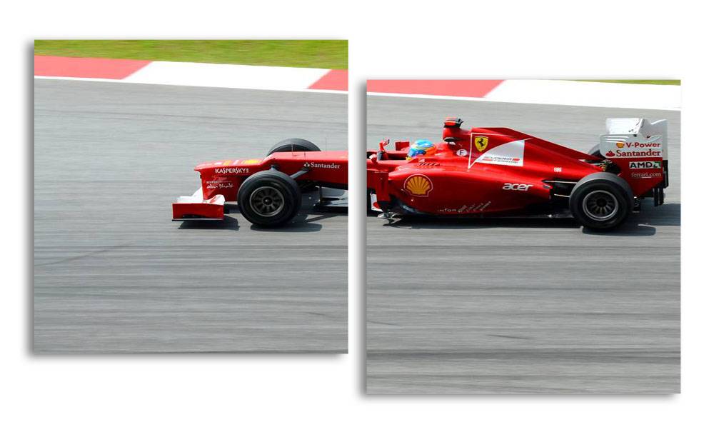 

Модульная картина LaPrint Formula 1 130х70 см