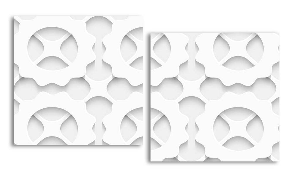 

Модульная картина LaPrint 3D узор 150х82 см