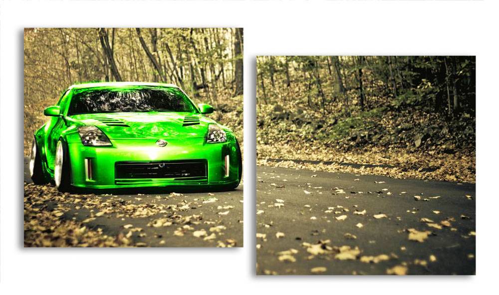 

Модульная картина LaPrint Ниссан 130х70 см