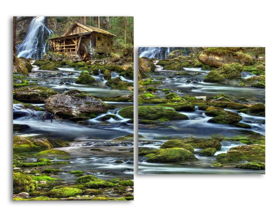 

Модульная картина LaPrint Водопад 130х94 см