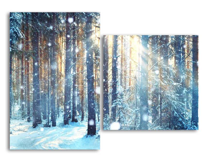 

Модульная картина LaPrint Зимний лес 130х94 см