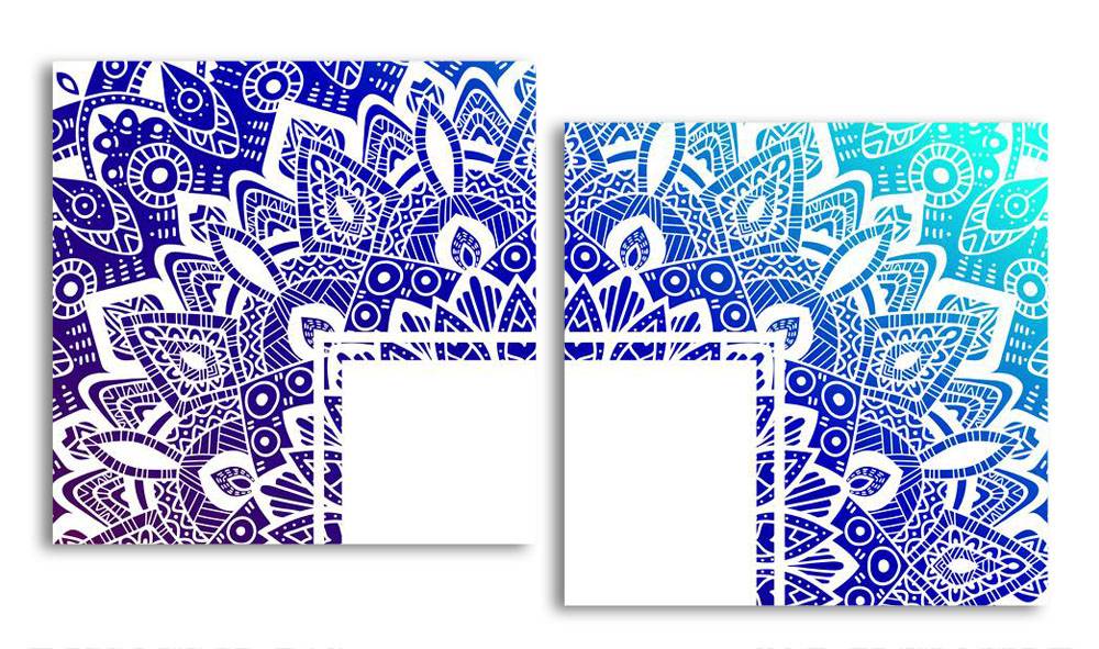 

Модульная картина LaPrint Узор 130х70 см