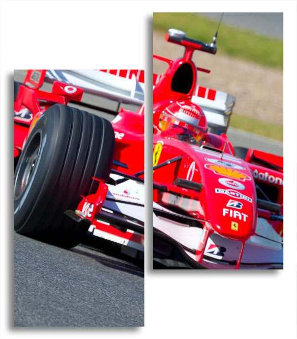 

Модульная картина LaPrint Formula 1 130х150 см