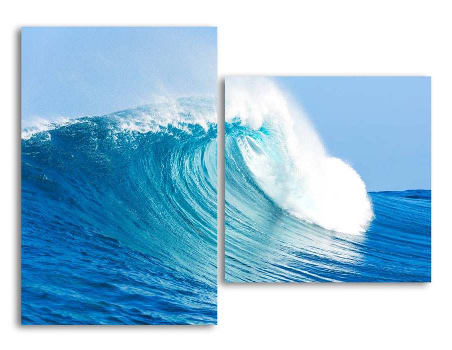 

Модульная картина LaPrint Волна 130х94 см