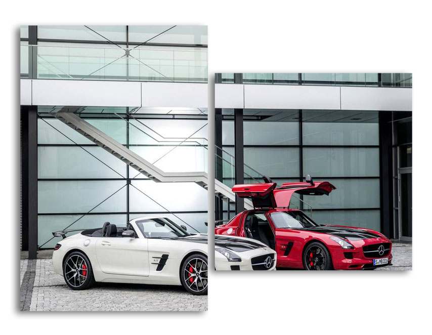 

Модульная картина LaPrint Mercedes 130х94 см