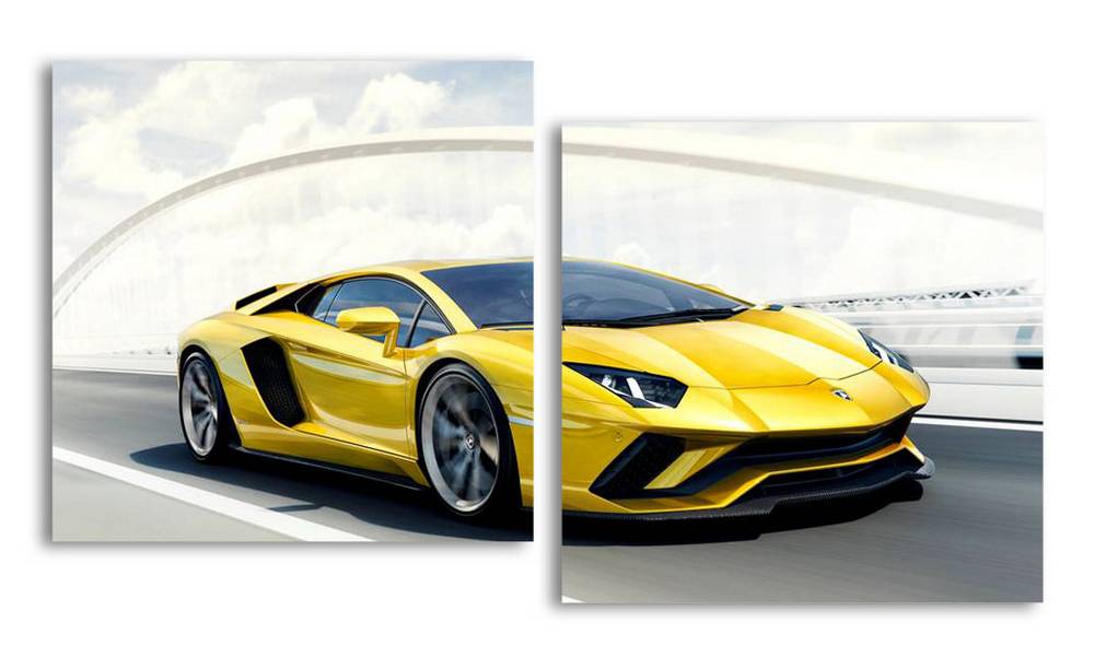 

Модульная картина LaPrint Lamborgini 150х82 см