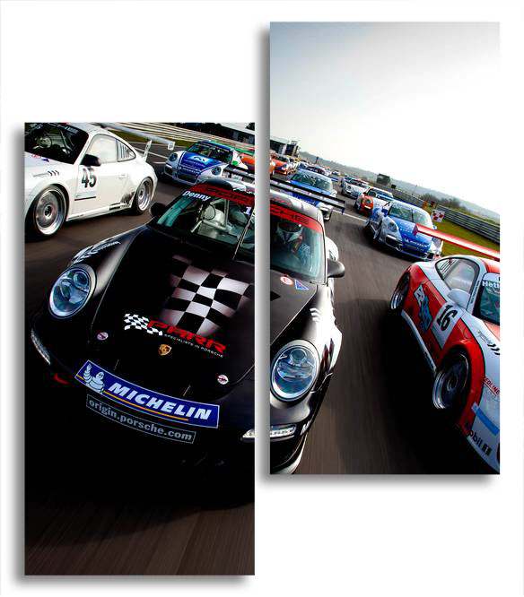 

Модульная картина LaPrint Porsche 130х150 см