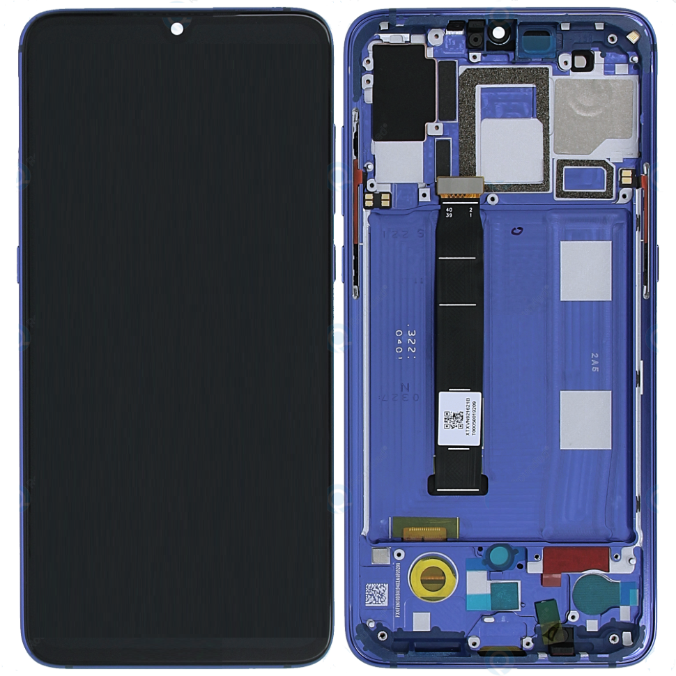 

Дисплей для Xiaomi Mi9 с сенсором и рамкой Синий Оригинал