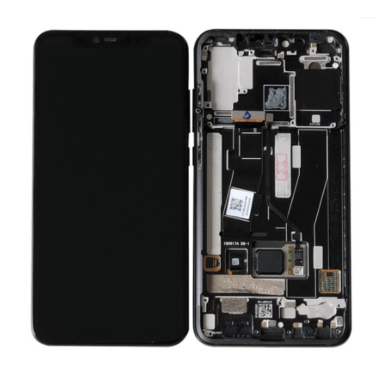 

Дисплей для Xiaomi Mi8 Pro с сенсором и рамкой черный оригинал