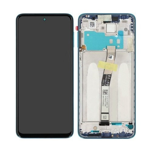 

Дисплей для Xiaomi Redmi Note 9 Pro, Note 9S с сенсором с рамкой синий Оригинал original PRC