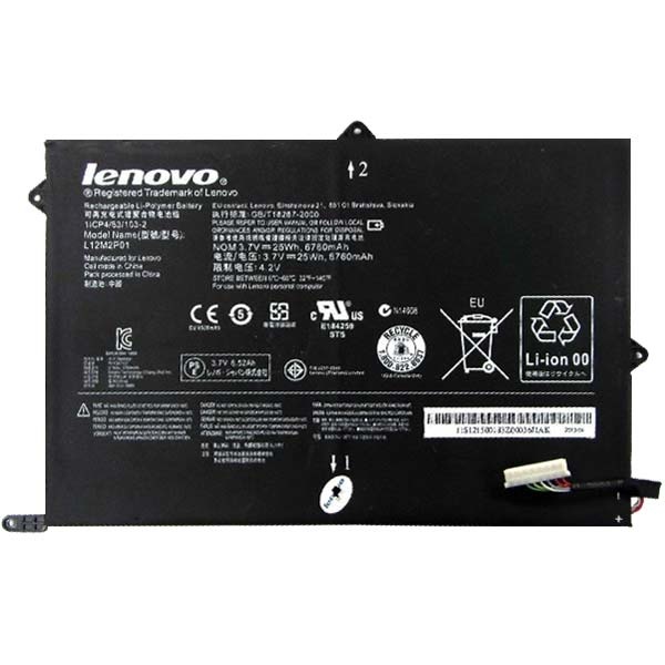 

Аккумулятор для Lenovo L12M2P01, Miix 10 64GB original PRC