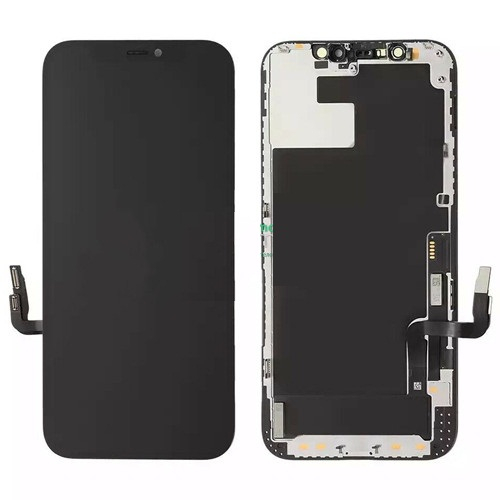 

Дисплей для Apple iPhone 12, 12 Pro с сенсором и рамкой Черный оригинал