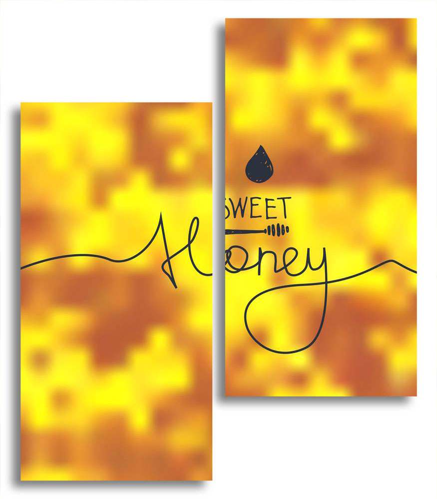 

Модульная картина LaPrint Sweet honey 130х150 см