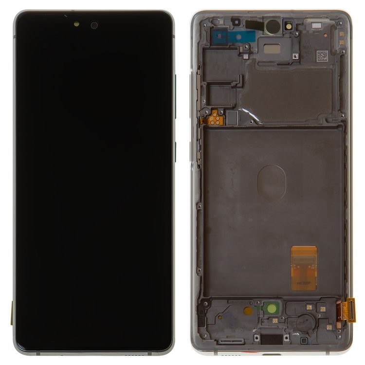 

Дисплей для Samsung G780 Galaxy S20 FE, білий, із сенсорним екраном, з рамкою, Original, сервісне опаковання, original glass, #GH82-24220B/GH82-24219B