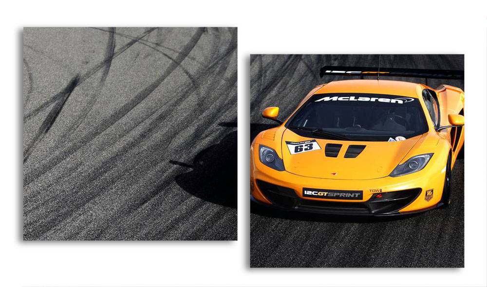 

Модульная картина LaPrint Mclaren 100х54 см