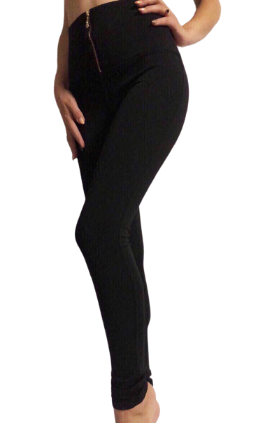 

Лосины на молнии Elegance EL71  черные, Лосины на молнии Elegance EL71 44 черные
