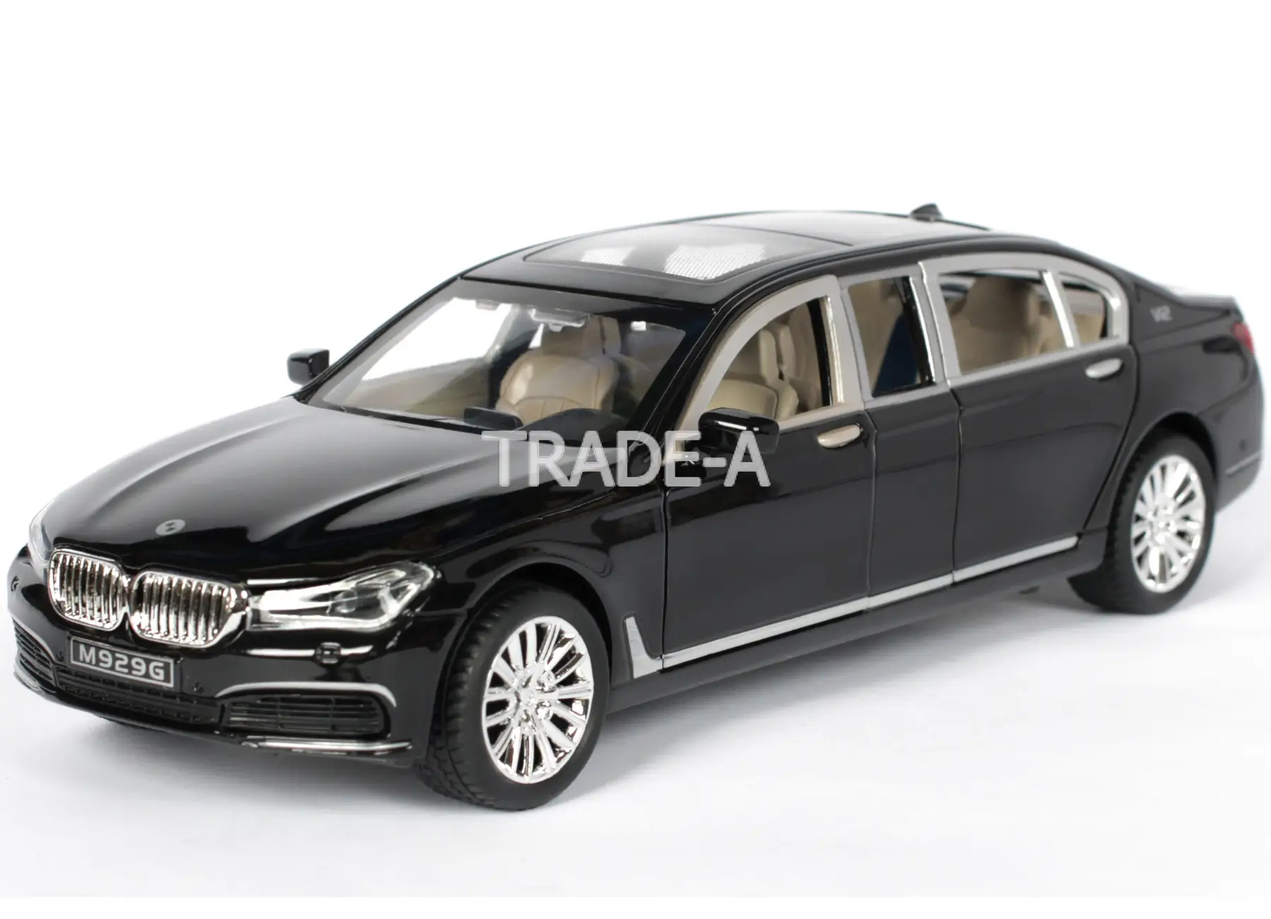 

Лимузин Автопром 7695 BMW 760Li 1:24 черный