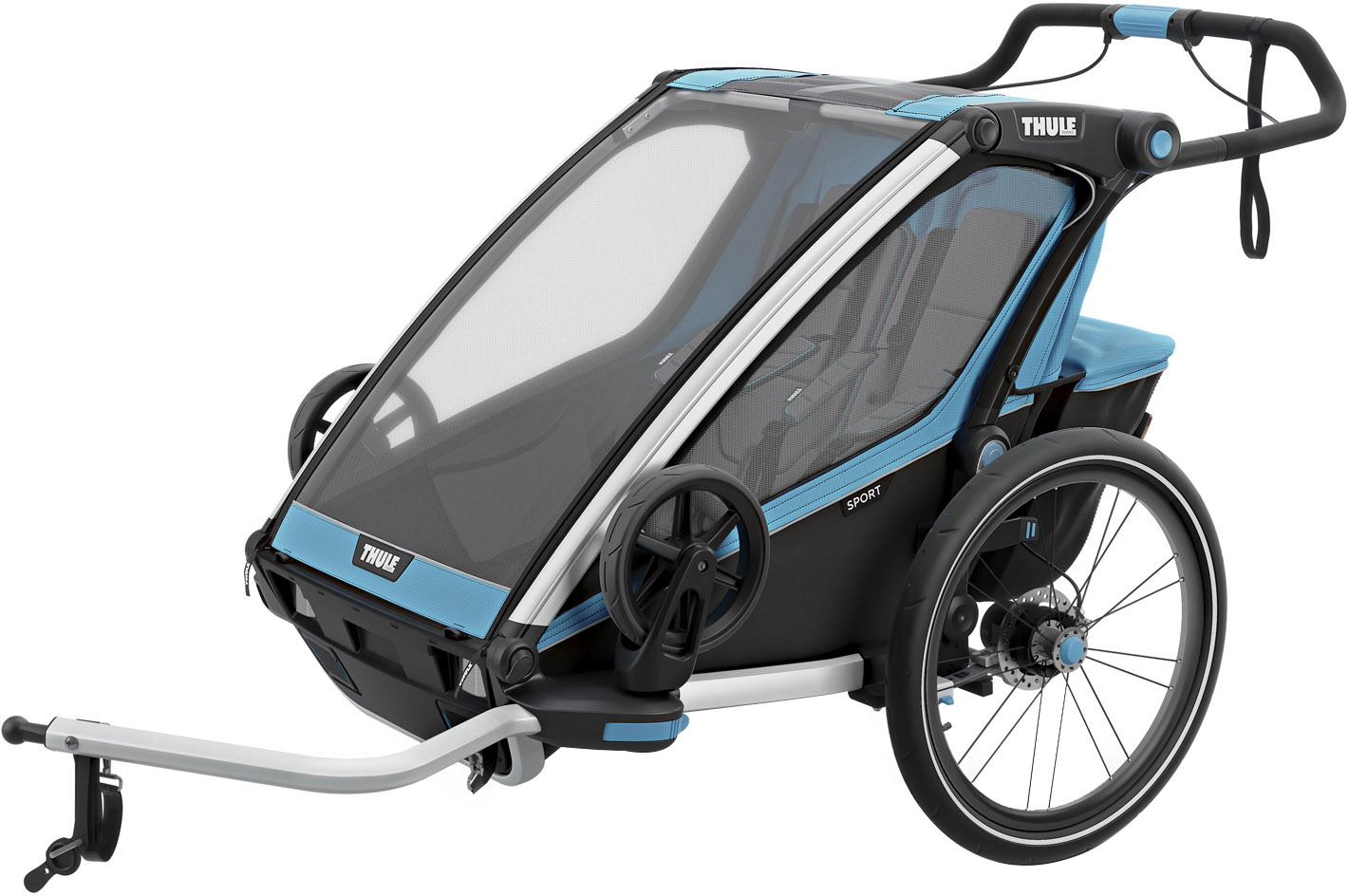 

Мультиспортивная коляска Thule Chariot Sport 2 Midnight Black (TH10201023)