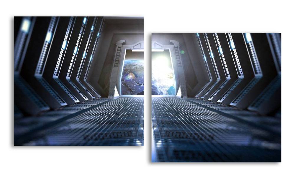 

Модульная картина LaPrint Космос 100х54 см