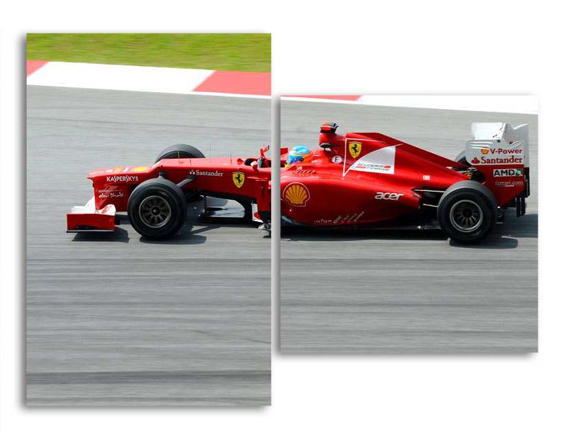 

Модульная картина LaPrint Formula 1 100х73 см