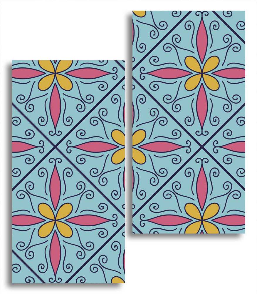 

Модульная картина LaPrint Цветы 100х116 см
