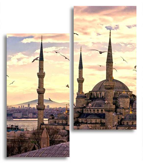 

Модульная картина LaPrint Мечеть 100х116 см