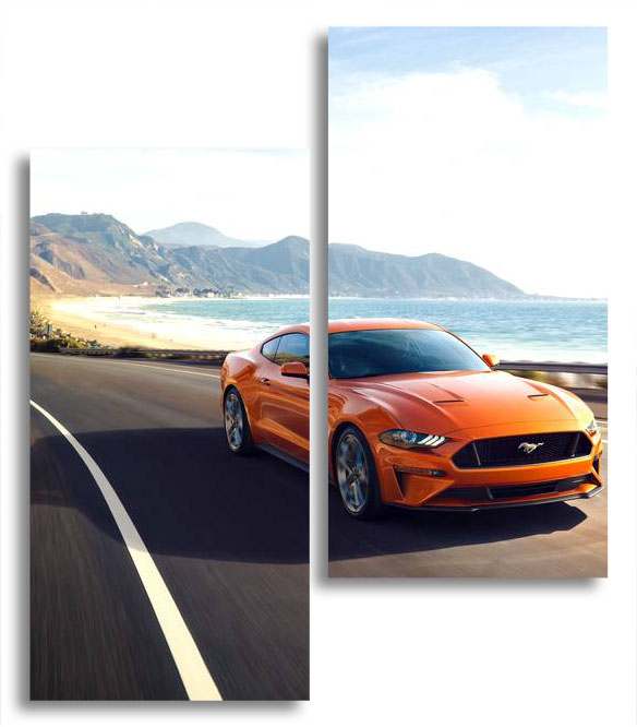 

Модульная картина LaPrint Мустанг 100х116 см