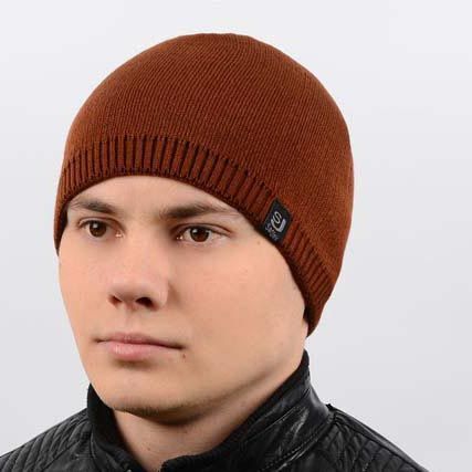 

Мужские шапки Flash 1208 L / 57-58 Темнокоричневая