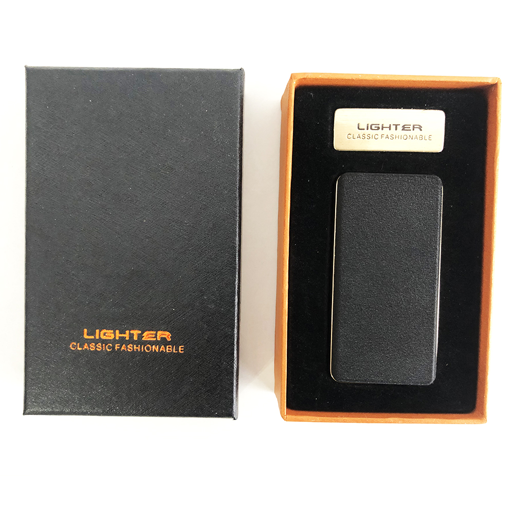 

USB зажигалка "Lighter" XT-4879 Original .Две спирали накаливания. Цвет: черный