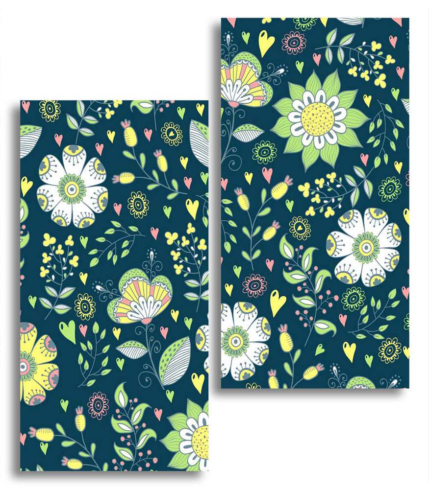 

Модульная картина LaPrint Цветы 100х116 см