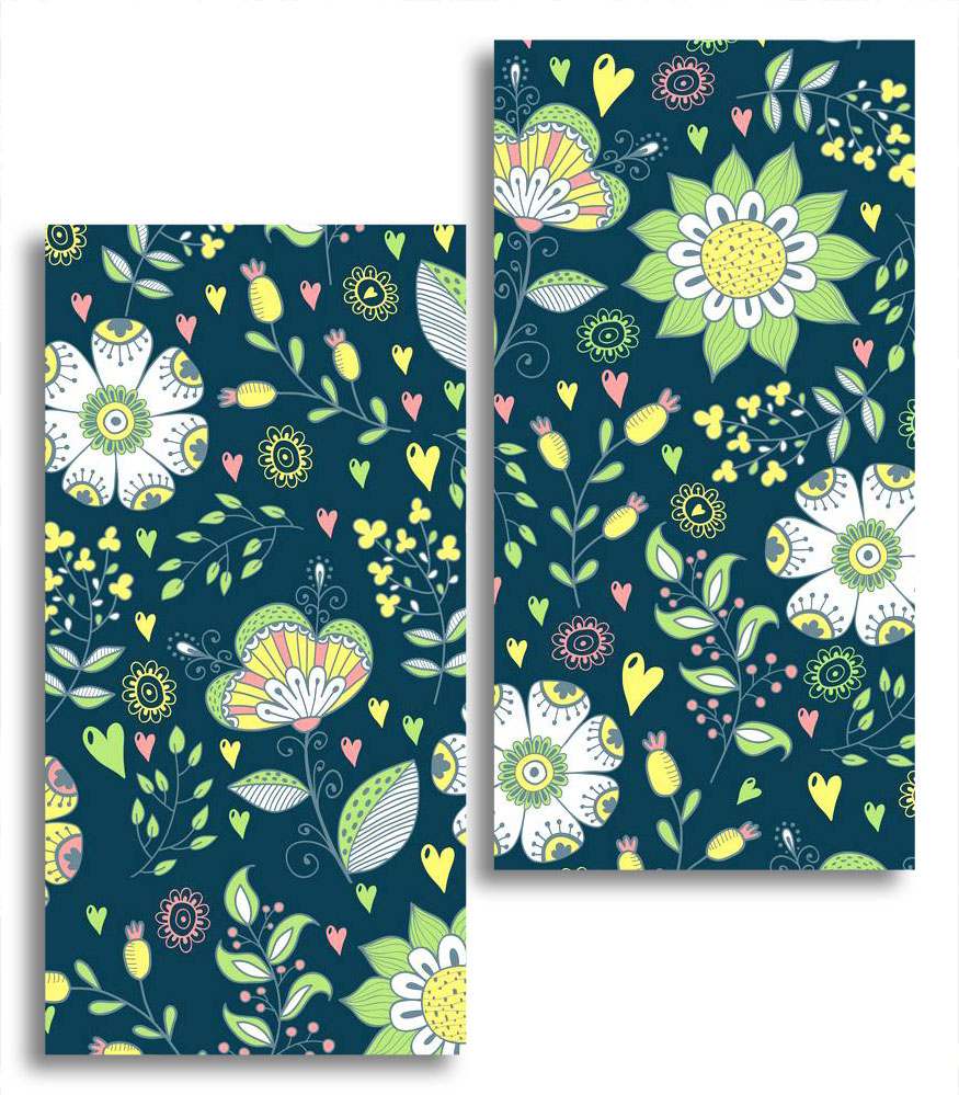 

Модульная картина LaPrint Цветы 100х116 см