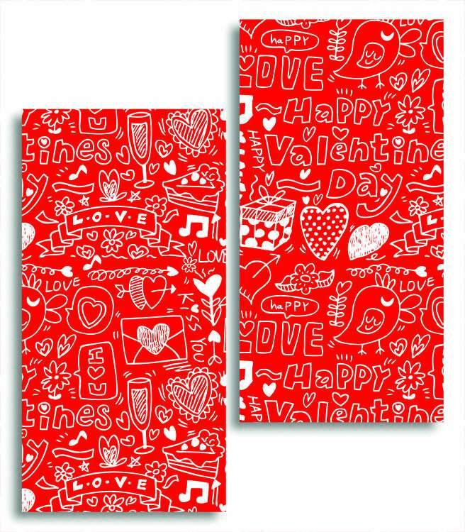 

Модульная картина LaPrint Надписи 100х116 см