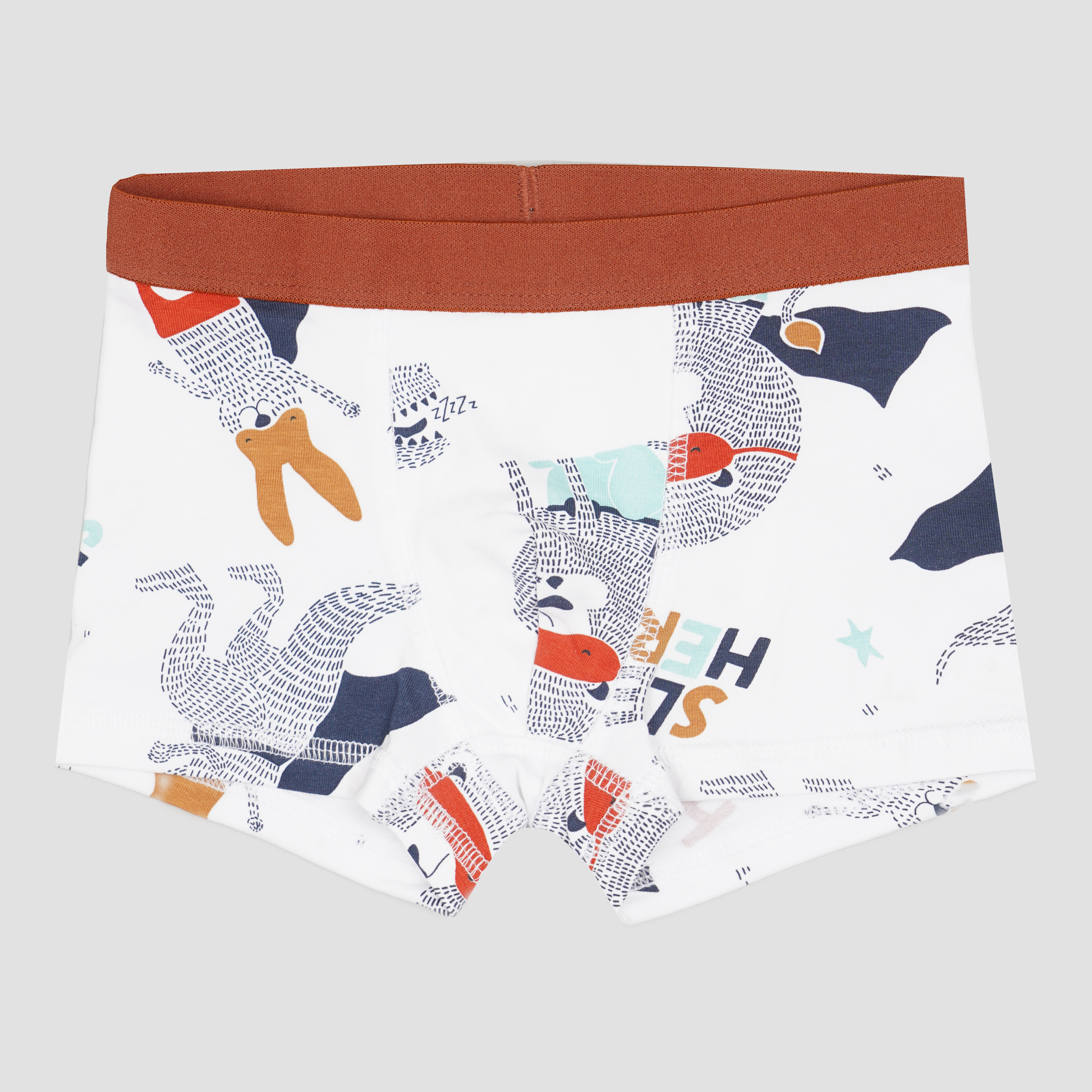 

Трусы H&M 807-7671262 110-116 см Белый/Животные
