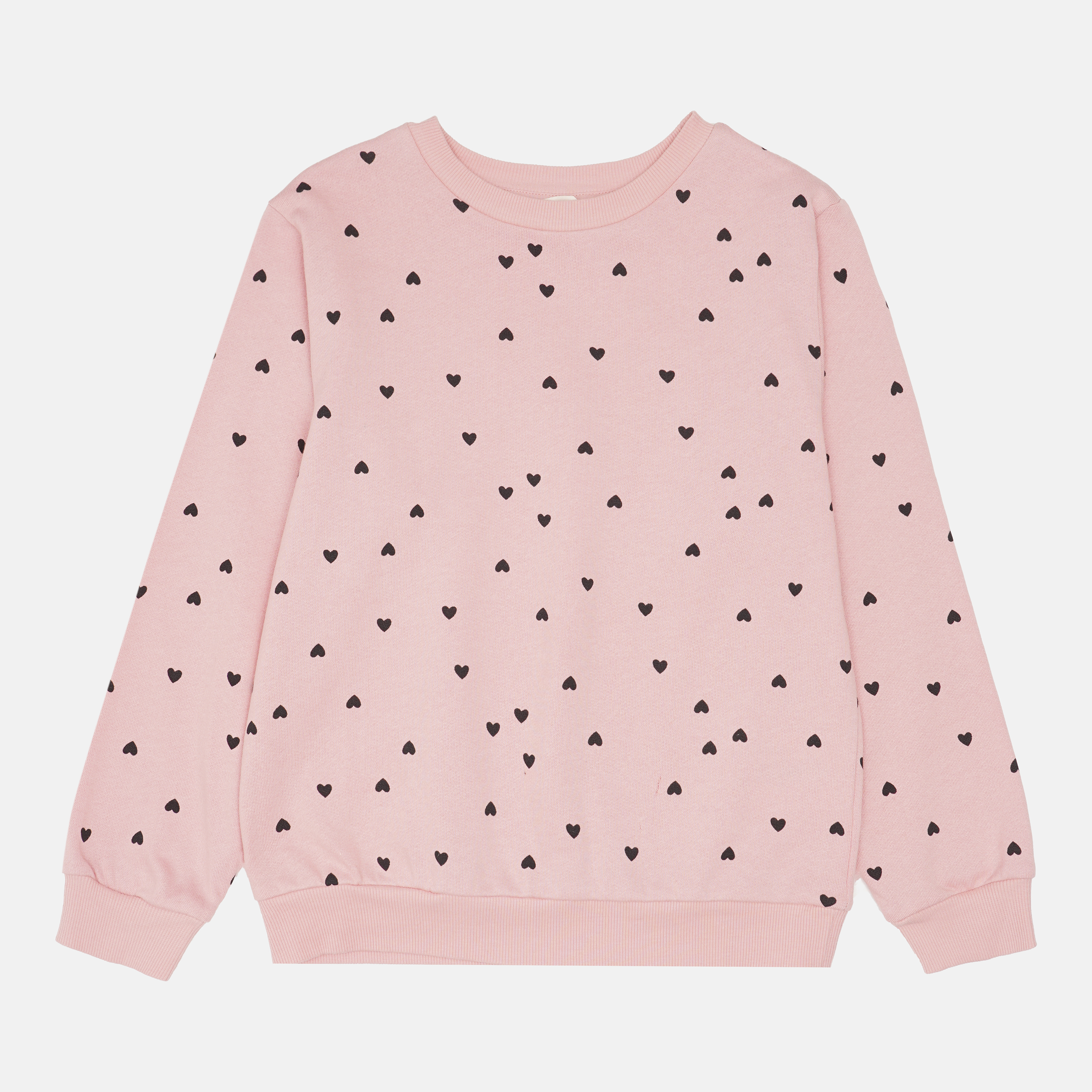 

Свитшот H&M 807-89887822 134 см Розовый/Сердечки