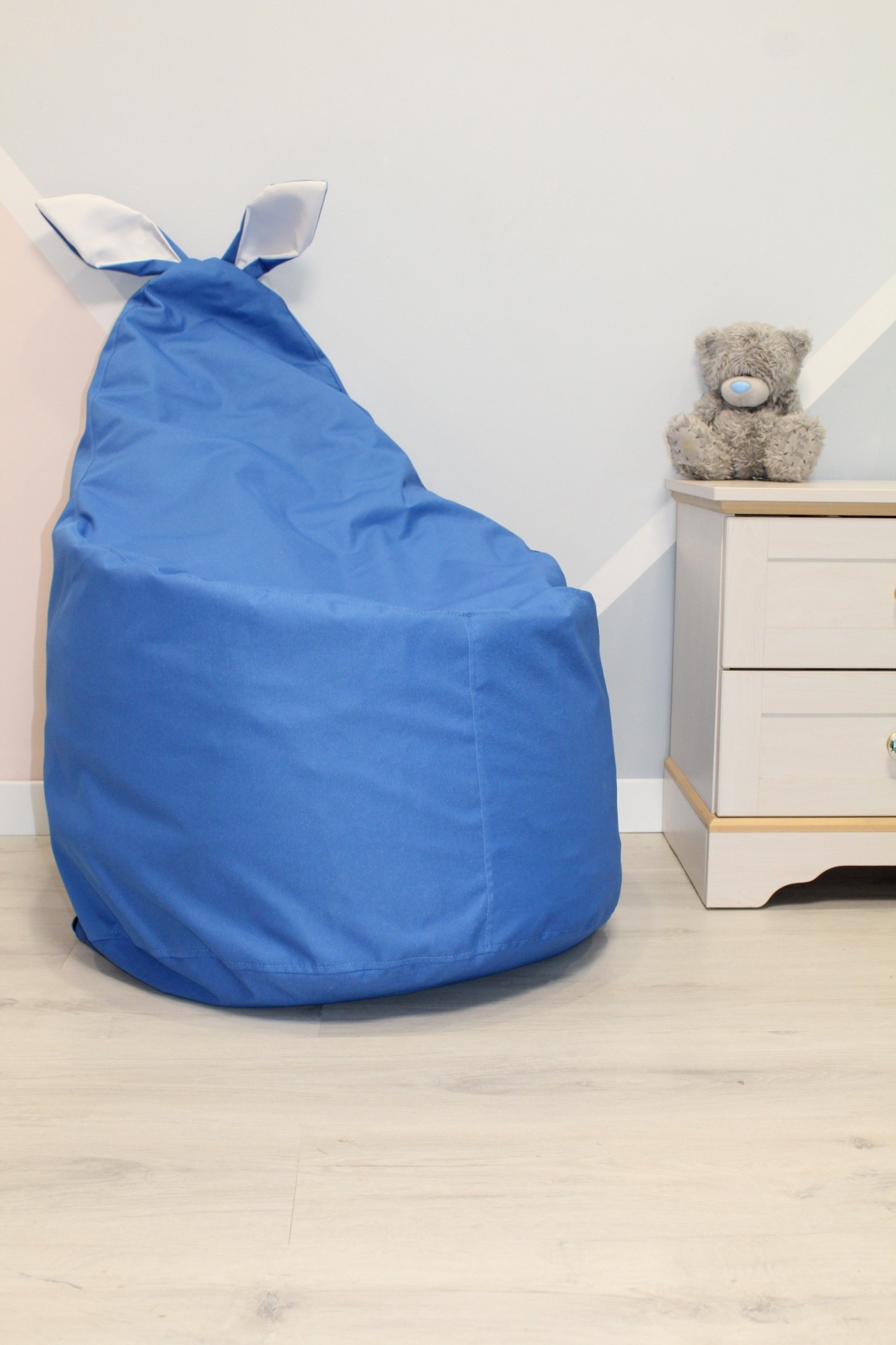 

Детское кресло-мешок зайчик голубое 110*70 Maikinbaby