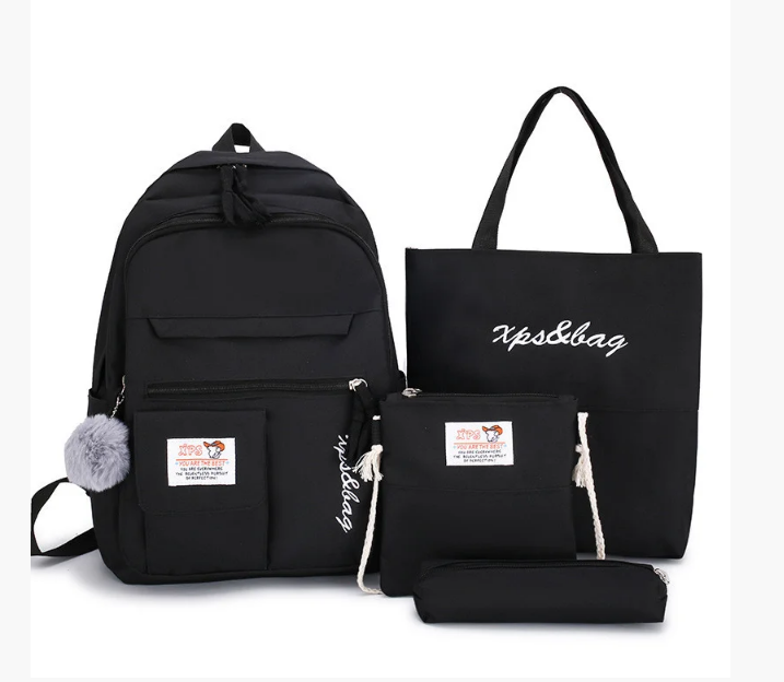 

Комплект Рюкзак женский + сумки + пенал XPSiBAG Черный (235G)