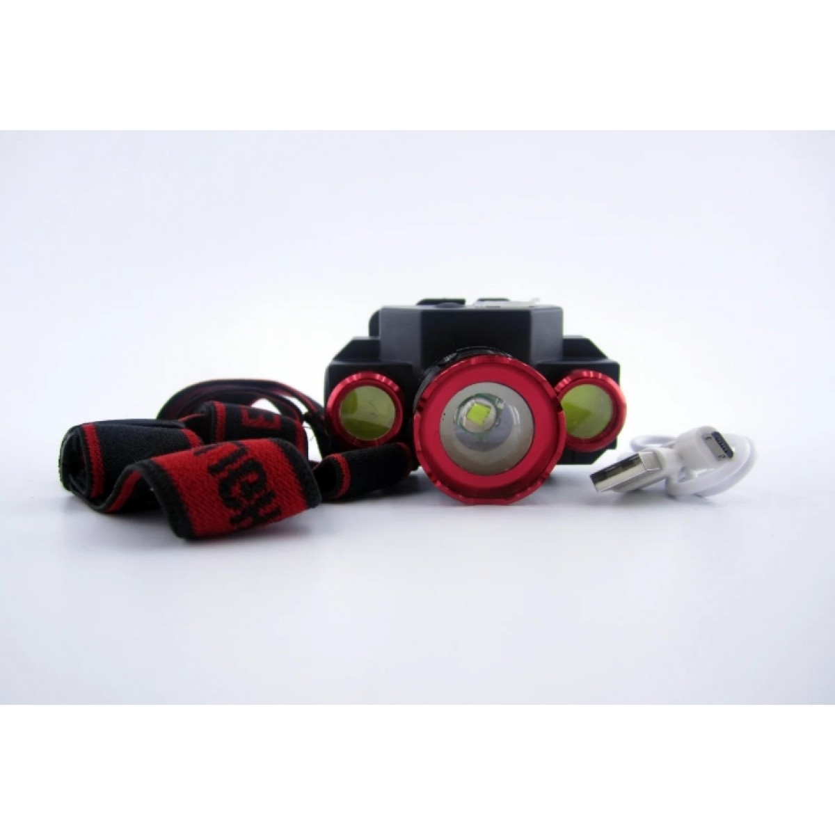 

Налобный фонарь X-BALOG BL-607 T6+2COB