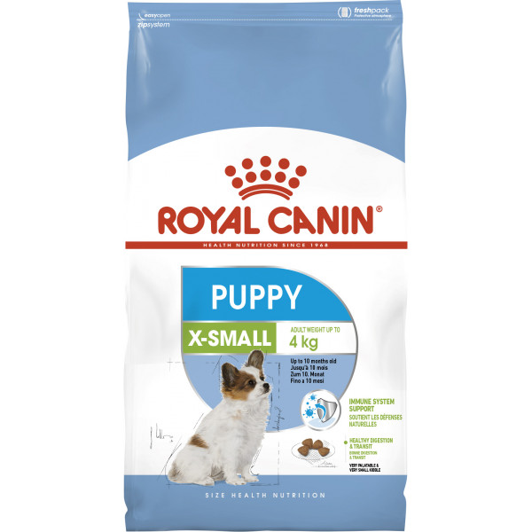 

Корм для собак до 10 месяцев Royal Canin X-Small Puppy 3 кг 1003030